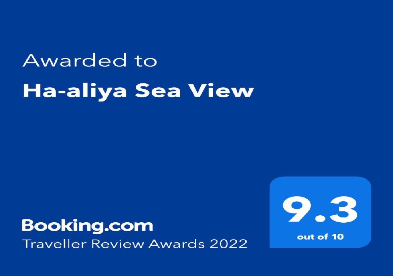 Ha-Aliya Sea View Apartamento Nahariya Exterior foto
